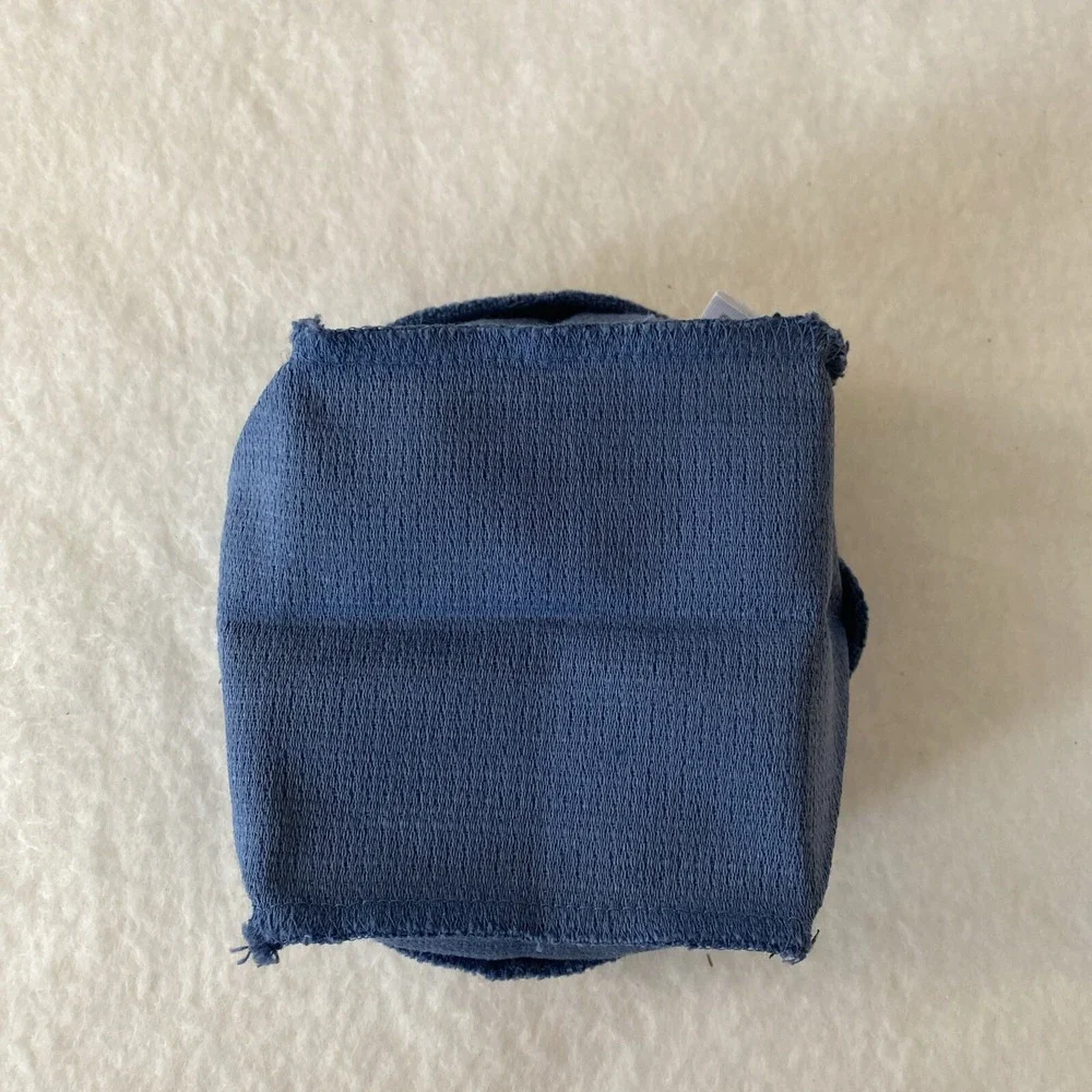 Longaberger Tarragon Booking Basket Fabric‎ Liner Cornflower Blue